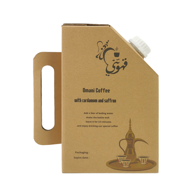 Sacchetto per bevande usa e getta con manico da 1L/2L/3L/5L, sacca per vino con valvola, erogatore per scatola di caffè