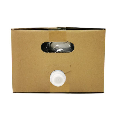 5L 10L 20L sacchetto in scatola di qualità alimentare trasparente di plastica asettica confezione di succo di vino con tappo del rubinetto e contenitore in cartone sacchetto BIB