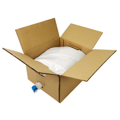 5L 10L 20L sacchetto in scatola di qualità alimentare trasparente di plastica asettica confezione di succo di vino con tappo del rubinetto e contenitore in cartone sacchetto BIB