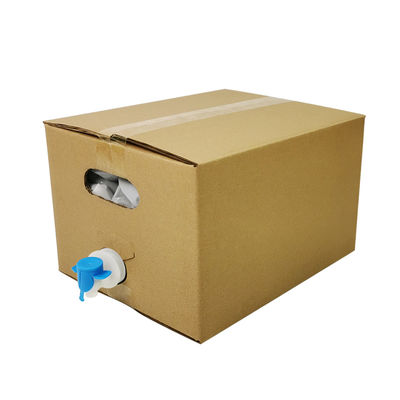 5L 10L 20L sacchetto in scatola di qualità alimentare trasparente di plastica asettica confezione di succo di vino con tappo del rubinetto e contenitore in cartone sacchetto BIB