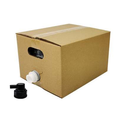 5L 10L 20L sacchetto in scatola di qualità alimentare trasparente di plastica asettica confezione di succo di vino con tappo del rubinetto e contenitore in cartone sacchetto BIB