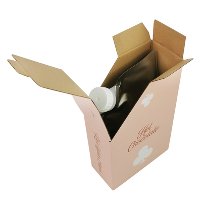Custom 1L 1.5L 2Liter 3L 5L 96OZ BIB BAG Disposable Bag in Box TeaJuice Coffee to Go Paper Box Package with Dispenser