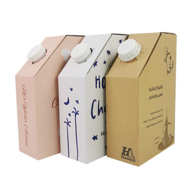 Sacchetto di plastica BIB in scatola 1L scatola di caffè caldo imballaggio liquido