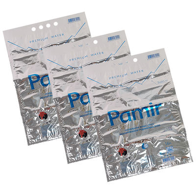 Sacchetto BIB (Bag-in-Box) per liquidi (caffè, vino, sciroppo, succo, acqua) da 3L, 5L, 10L, 15L, 20L, asettico personalizzato, con valvola Vitop