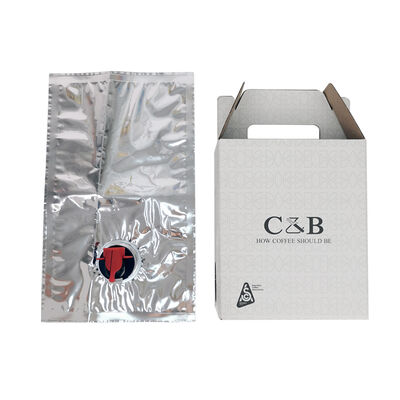 Sacchetto Bag-in-Box a facile erogazione con beccuccio e senza maniglia per imballaggi versatili