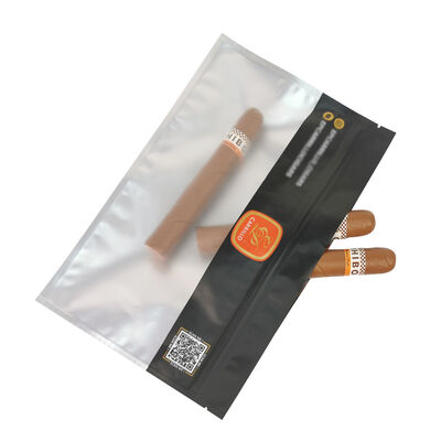 MOPP Materiale PE Struttura Sacchetti per sigari umidificatori Sacchetti idratanti per sigari sacchetti con cerniera di plastica sacchetti resistenti per il controllo dell'umidità
