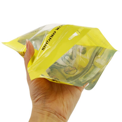 Sacchetti per sigari idratanti e resistenti alle lacrime Sacchetti per sigari idratanti di plastica con cerniera progettati per mantenere livelli ottimali di umidità