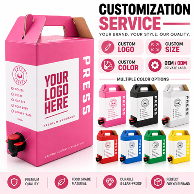 Sistemi Bag in Box Personalizzati che Offrono Caratteristiche Durevoli, Resistenti alle Perdite e Facili da Usare