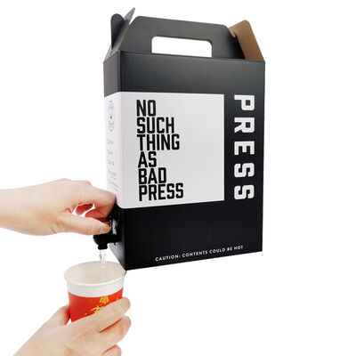 Customized Cold Brew Coffee dispenser without Spout perfect for cafes restaurants and commercial beverage service solutions