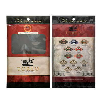 Bag Cigar Humidor Bags Large Size Options Constructed With OPP LDPE Laminated Material Ensuring Optimal Humidity Control