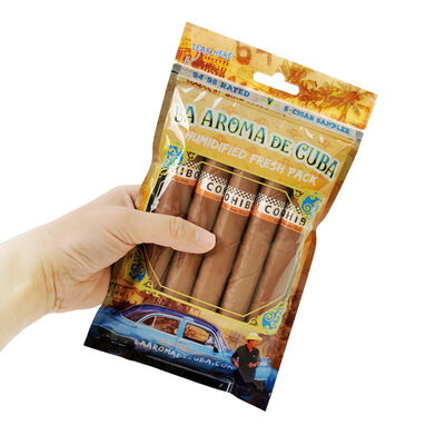 Food-grade TPU And PE Cigar Humidor Bags With Ziplock Design Medium Sizeoptions Ideal For Maintaining And Freshness Of Cigars
