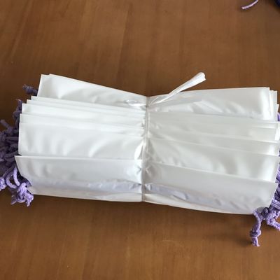 Borse di cordone di plastica riciclabili, grande zaino del cordone del sacchetto di viaggio del cordone della borsa del regalo