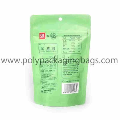 pacchetto dell'arachide dello spuntino di 0.12mm Matte Ziplock Bag Printing Plastic