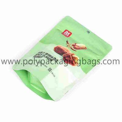 pacchetto dell'arachide dello spuntino di 0.12mm Matte Ziplock Bag Printing Plastic