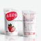 Matte Recyclable Ziplock Food Packaging glassato a prova d'umidità