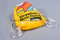 zaino di plastica del cordone del PE di 40L 0.05mm per i sacchetti di plastica del cordone dell'abbigliamento
