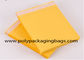 Busta gialla della borsa di trasporto di carta kraft della schiuma del politene