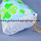 Lo zaino di plastica del cordone del PE di NERC 0.07mm insacca per i sacchetti di plastica del cordone di viaggio