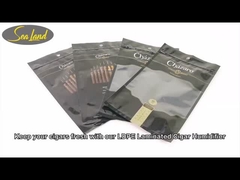 Ingrosso sacchetti di plastica per l'umidità dei sigari stampati su misura a basso costo