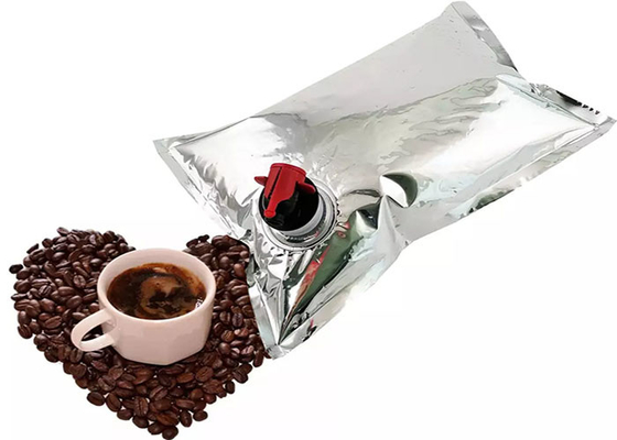 Sacchetti di succo di plastica in imballaggio in scatola con superficie liscia/tessurata e