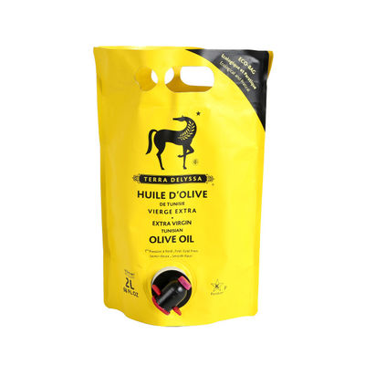 Imballaggio liquido con sacchetto a scarico con campione gratuito