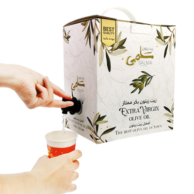 Ecofriendly 1l 3l 5l Reutilizzabile Drink Bag In Box Wine Tap Valve Water Coffee Juice Milk Bib Bag In Box Dispenser Packaging Filler