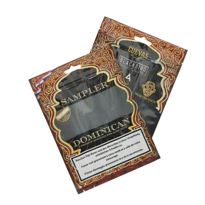 Borsa per l'umidificazione di sigari professionali personalizzata all'ingrosso, sacchetto di plastica per sigari, nuova arrivo, borsa per l'umidificazione di sigari