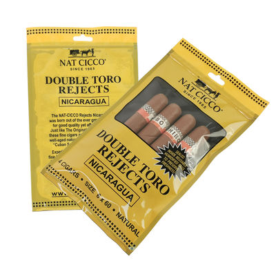 Confezione di tabacco personalizzata Umidificatore sacchetto di plastica umidificatore per sigari con igrometro e divisore