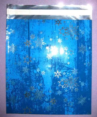 Sacchetti di plastica autoadesivi della spedizione metallica con nastro adesivo permanente