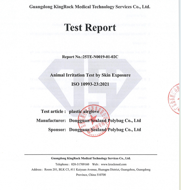 Cina DONGGUAN SEALAND PACKAGING BAG CO., LTD Certificazioni
